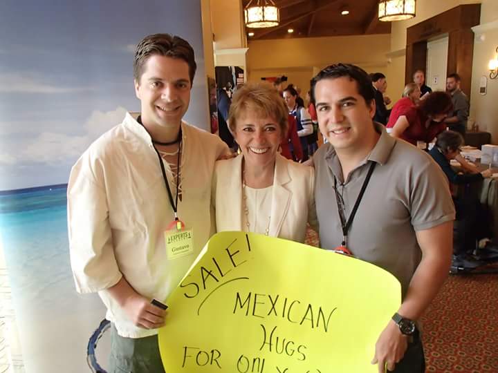 Ricardo Gonzalez with Mary Morrissey