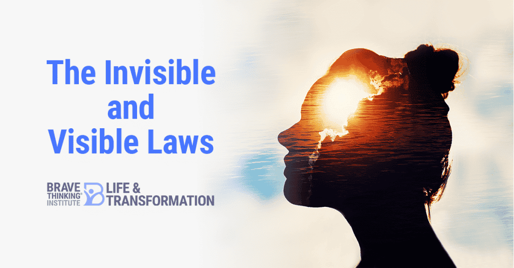 The Invisible and Visible Laws