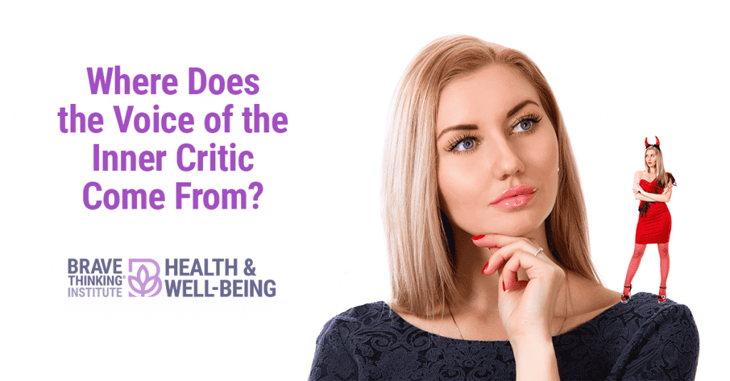 Where does the voice of the inner critic comes from