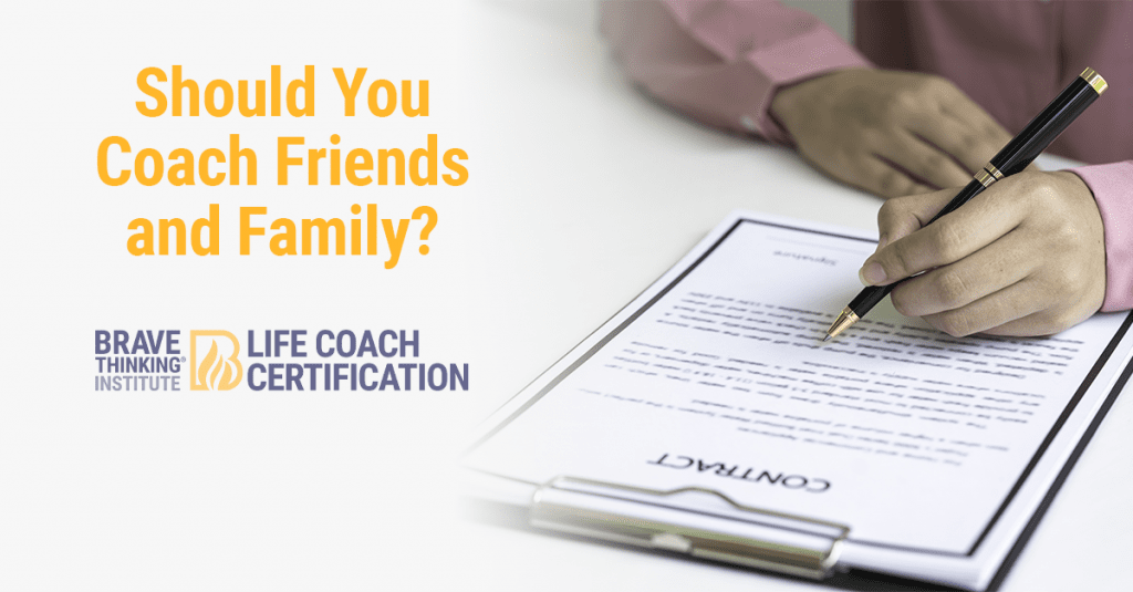 Should You Coach Friends and Family?