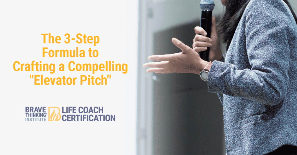 The 3 Step Formula to Crafting a Compelling "Elevator Pitch"